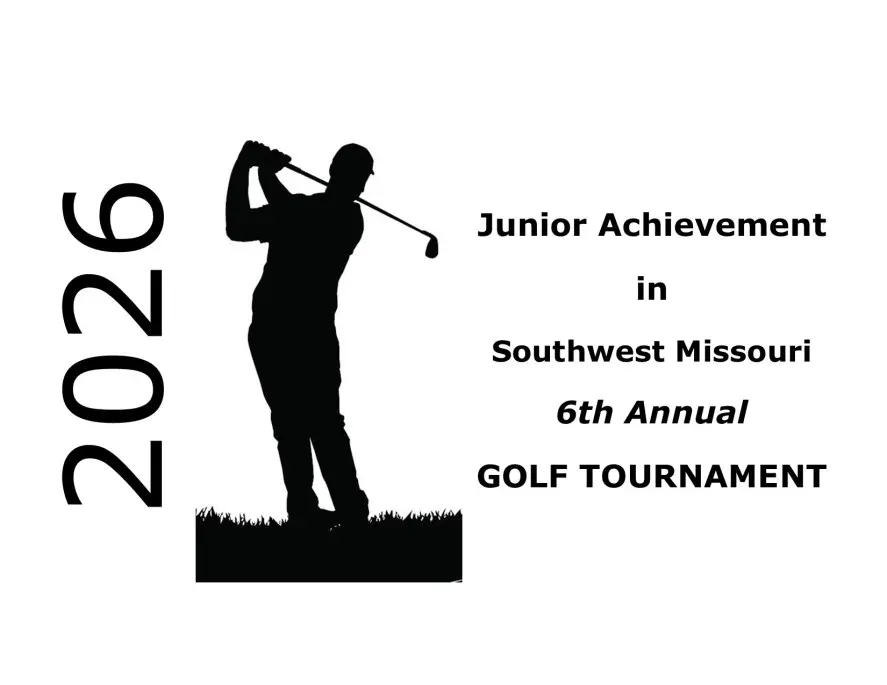 Golfer silhouette as 2026 event logo and name